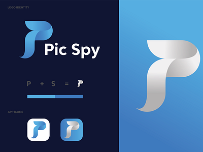 Pic Spy Logo Branding branding branding and identity colorful design icon icons illustration logo branding logo design modern logo vector