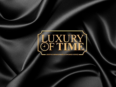 Luxury of time logo. branding colorful design illustration logo branding luxury brand luxury logo minimal modern logo typography vector