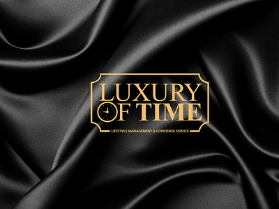 Luxury of time logo.