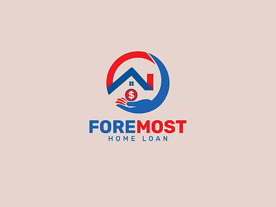 Foremost home loan logo design