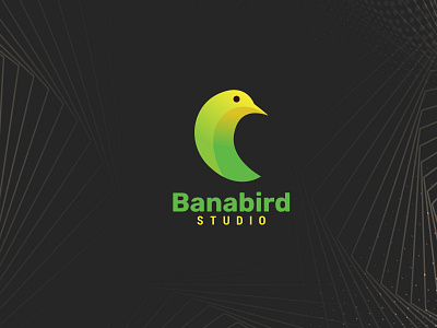 Banabird logo design.