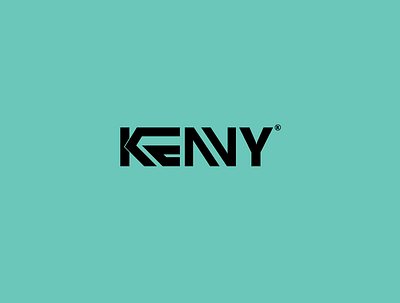 Kenny logo design amazing logo brand identity brand logo branding business logo colorful design icon illustration kenny logo logo design logos minimal modern logo vector