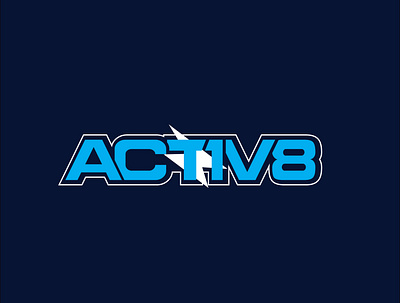 Activ8 logo design active logo amazing logo animation branding colorful design icon illustration minimal modern logo power logo vector