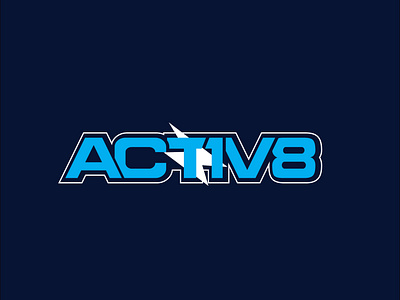 Activ8 logo design