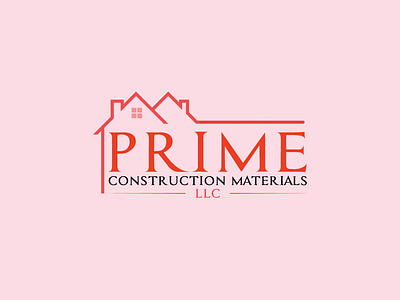 Prime Construction logo design branding business colorful company logo construction logo homelogo illustration minimal modern logo real estate logo tools vector