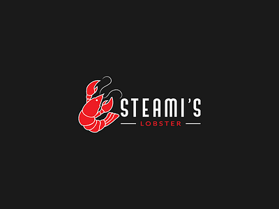 Lobster Logo Design animation branding food logo illustration lobster lobster logo logo minimal modern logo restaurants vector