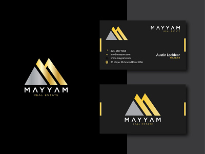 Mayyam Real Estate Logo Design brand logo branding bulding logo graphic design home logo identity logo real estate