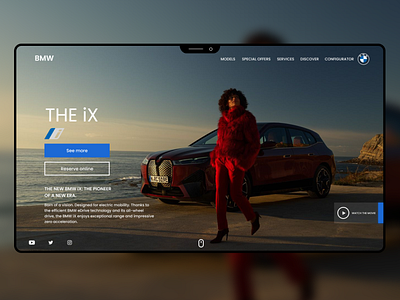 BMW Landing Page Redesign