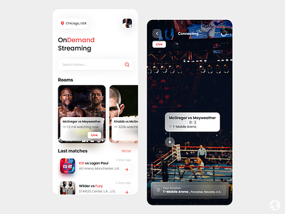 OnDemand Streaming App Concept