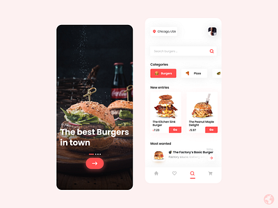 Food App Concept apple design figma ios mobile mobile app design mobile design mobile ui ui user interface design ux uxdesign