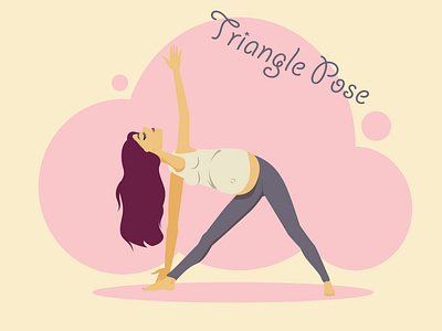 Triangle Pose