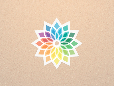 GROW! brand branding clean color colorful colourful complex elegant flower grow growing growth icon iconography layer layered logo pattern plant simple strong