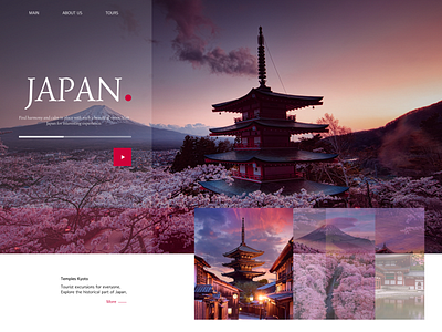 Japan design minimal ui ux web website