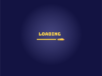Loading Page graphic design illustration vector