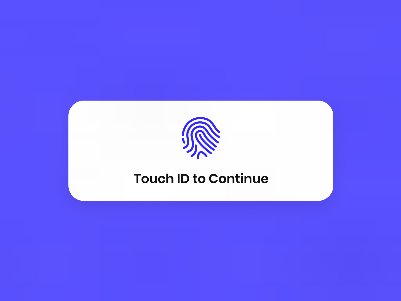 Touch ID aftereffects animation design flat illustration illustrator minimal motion motion design motion graphic design motion graphics design ui ui animation uiux ux ux animation vector