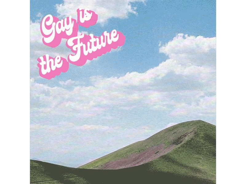 Gay is the Future - Motion Design 60s 70s aftereffects animation anime art design digital future gay gaypride graphic graphism graphisme illustration lgbtqia motion rainbow retro vhs