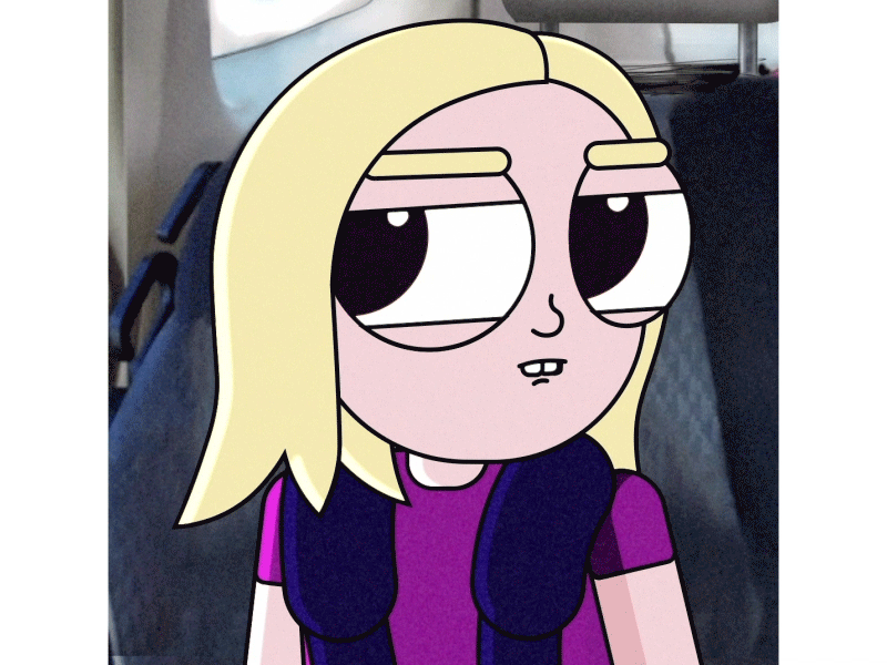 Chloe Meme aftereffects animation anime cartoon character comic design digitalart gif graphic illustration meme memes
