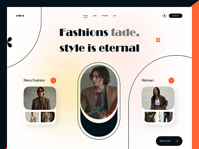 Fashion web application interface. behance branding design dribbble fashion figma glassmorphism minimal minimal ui design ui uiux ux webui xd