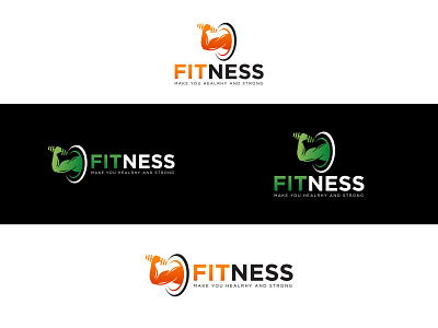 Fitness Gym Logo branding illustration logo mark logos