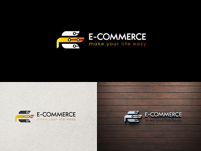 E-Commerce Logo branding ecommerce site logo maker