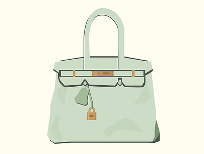 Birkin Bag birkin birkin bag figma graphic design graphic illustration graphicdesign handbag purse