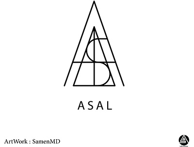Logo design for Dr.Asal brand branding design doctor graphic design illustration illustrator logo personal vector