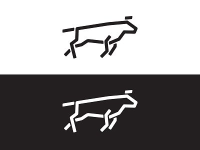 Dribbble Images animal black illustration logo mark simple white wip