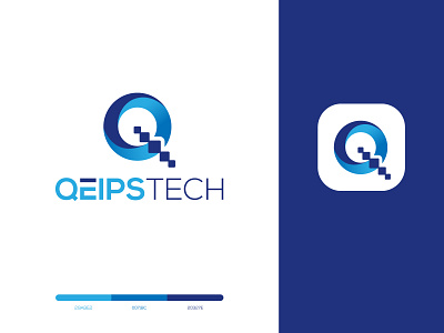 Q letter Modern logo design abstract app app design app icon design app icon logo best design best logo best logo design best shot branding and identity branding design gradient lettering logo logo 2020 logo design logos q logo tech logo technology