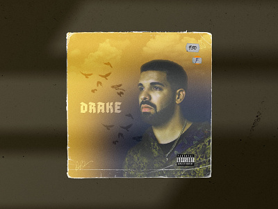 Drake album cover branding cover art drake hip hop music vinyl