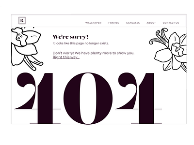 404 Page 008 404page dailyui dailyuichallenge sketch ui