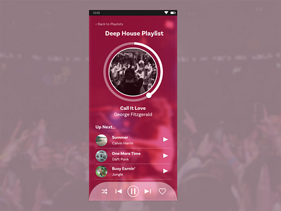 Music Player 009 dailyui dailyuichallenge design sketch