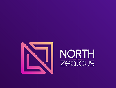 North ZEALOUS branding creative design graphic design illustration logo logodesign logotype