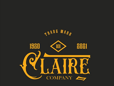 Claire logotype branding creative design design graphic design illustration logo logodesign logotype vector