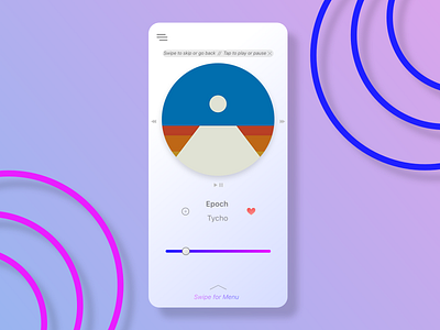 Daily UI Challenge Day 10 / Music Player clean clean ui daily dailyui dailyuichallenge music music player music player ui music ui player player ui ui