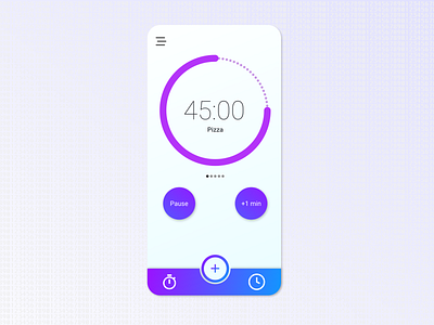 Daily UI Challenge Day 14 / Timer