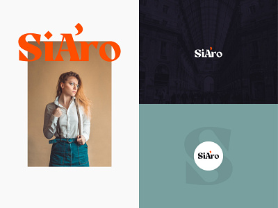 SiAro Logo badge brand branding color design lettering logo logodesign logos logotype minimal type typography vector vintage