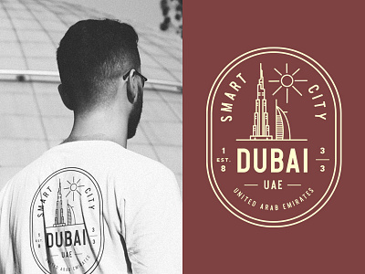 Dubai Vintage Badge