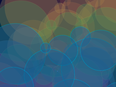 Spacey pattern bubbles circles colours pattern rainbow space spectrum