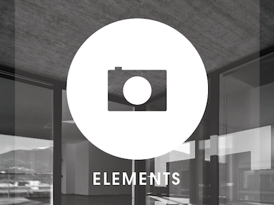Elements branding bw design logo minimal