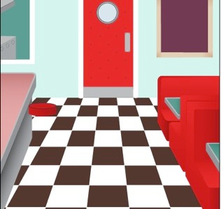 Diner Wip Screen american diner retro