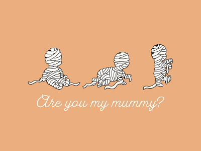 Mummy Dearest adobe design graphic design halloween illustration illustrator mummy typography
