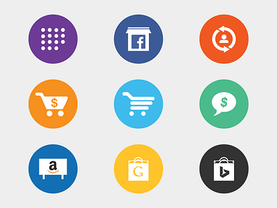 Yahoo Commerce Central Icons