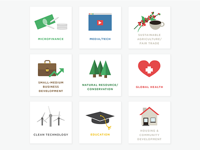 ImpactAssets Investment Icons