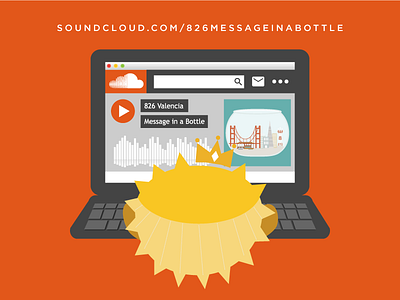 826 Podcasts on Soundcloud 826valencia education graphic design illustration nonprofit pufferfish whimsical