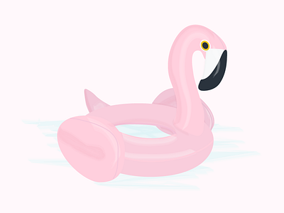 Flamingo Float