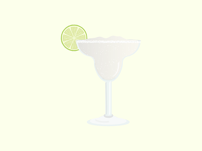 Margarita cocktail drinks illustration lime margarita