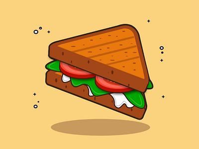 Sandwich For You Sir/Mam. minimalfood minimalsandwich