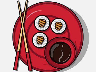 Sushi 🍣 dribbledesigner food foodholic instagram sushi