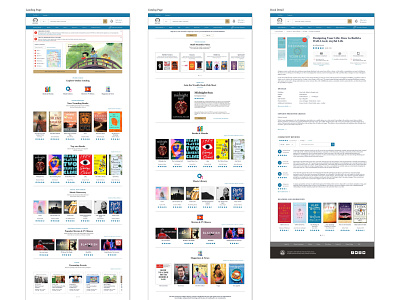 San Francisco Public Library Website Redesign adobe xd book detail page books catalog page landingpage libraries public library redesign concept san francisco user experience design userinterface website design