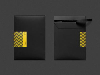 Our envelope black branding design envelope label pattern stationery